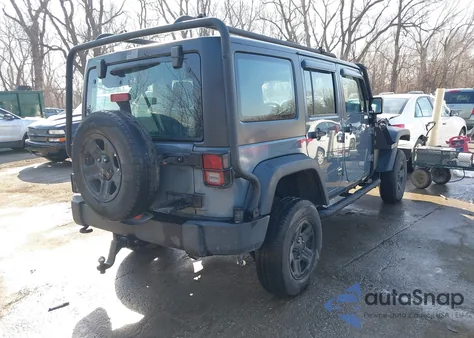 2015 Jeep Wrangler Unlimited Sport из США, поврежденный, VIN 1C4BJWDG1FL563937